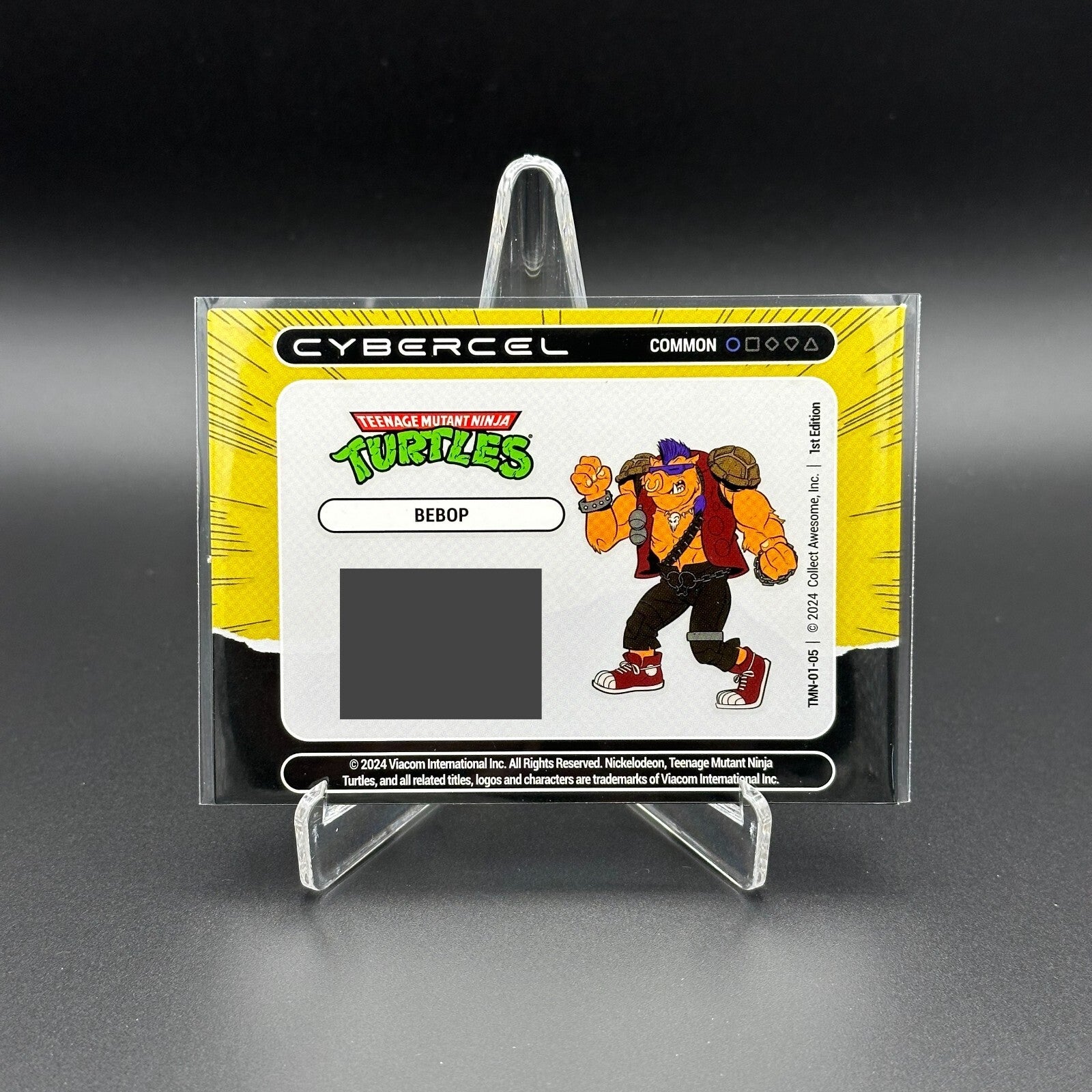 2024 FigPin Cybercel TMNT Series 1 BEBOP #TMN-01-05 Common - UNSCANNED