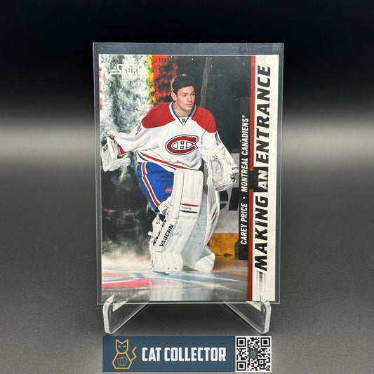 2011-12 Panini Score CAREY PRICE #9 Making An Entrance - Montreal Canadiens