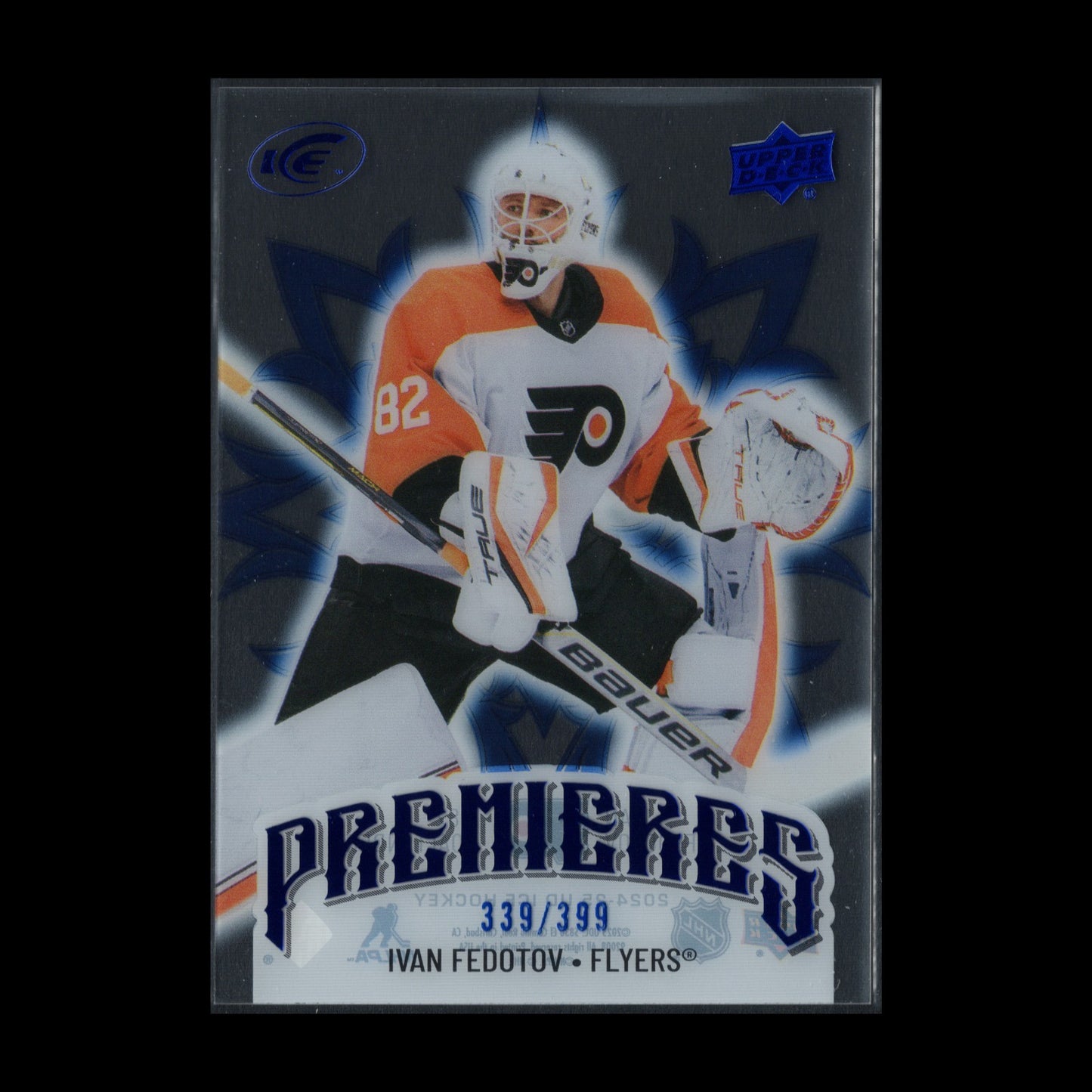 2024-25 UD Ice IVAN FEDOTOV #157 Premieres Blue parallel RC /399