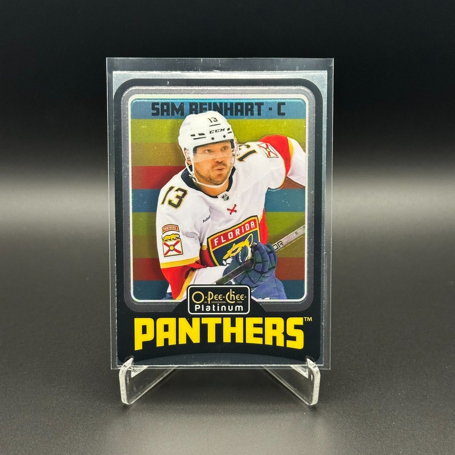 2024-25 O-Pee-Chee Platinum SAM REINHART #R34 Retro - Florida Panthers