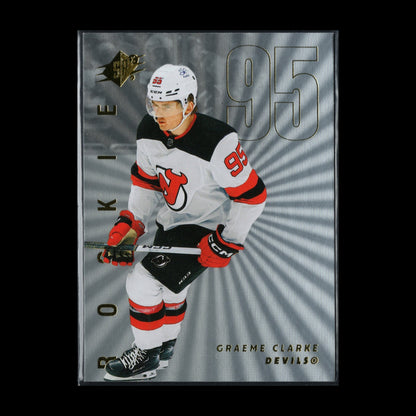 2024-25 Upper Deck SPx GRAEME CLARKE #130 Silver Rookie RC - New Jersey Devils
