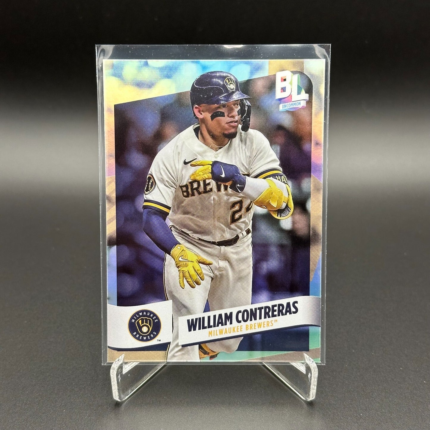2024 Topps Big League WILLIAM CONTREBAS #203 Rainbow foil - Milwaukee Brewers