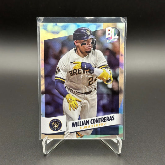 2024 Topps Big League WILLIAM CONTREBAS #203 Rainbow foil - Milwaukee Brewers