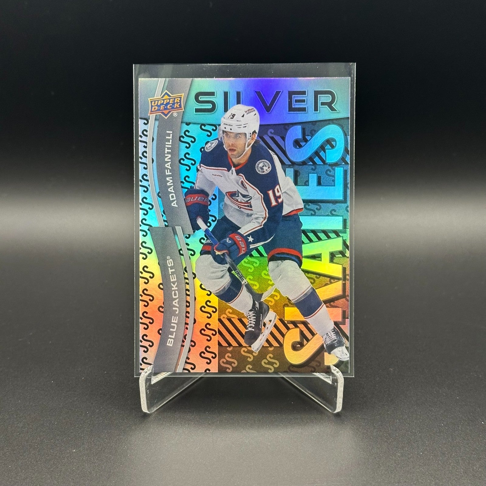 2024-25 UD Extended series ADAM FANTILLI #SS-32 Silver Skates
