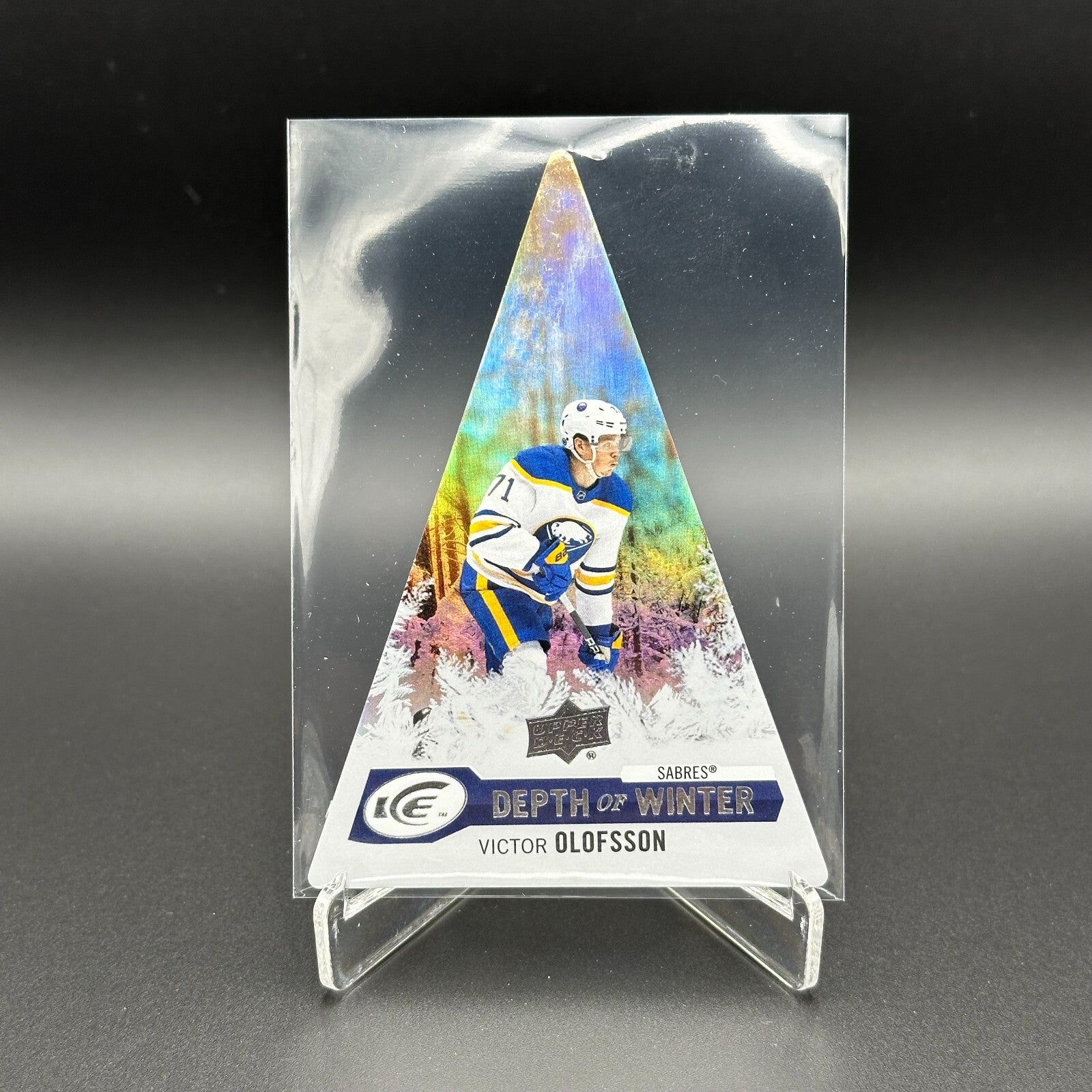 2023-24 UD Ice VICTOR OLOFSSON #DW-45 Depth of Winter