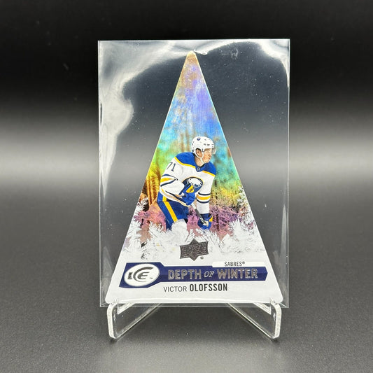 2023-24 UD Ice VICTOR OLOFSSON #DW-45 Depth of Winter