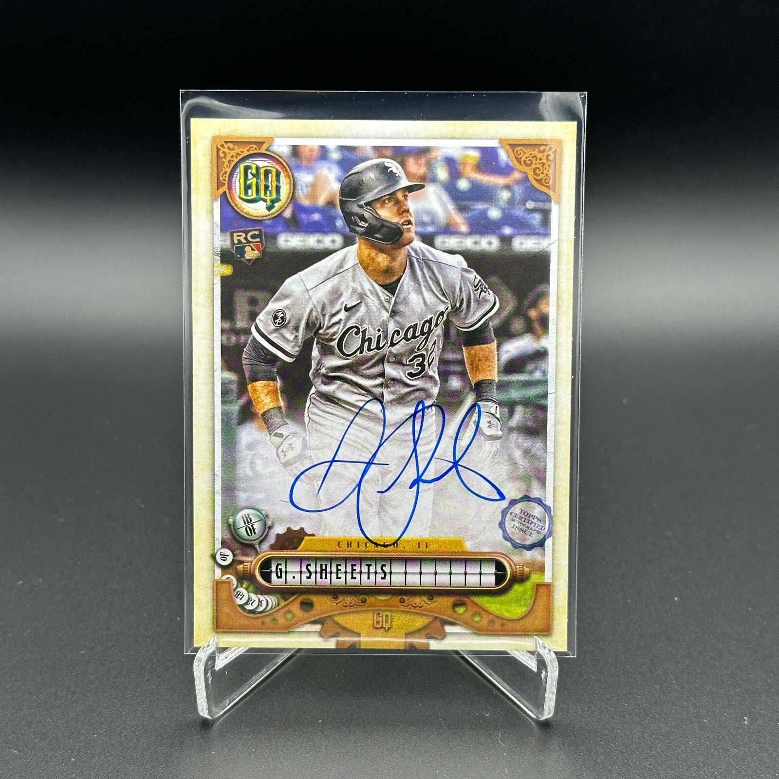 2022 Topps Gypsy Queen GAVIN SHEETS #GQA-GS AUTO Rookie RC - Chicago White Sox