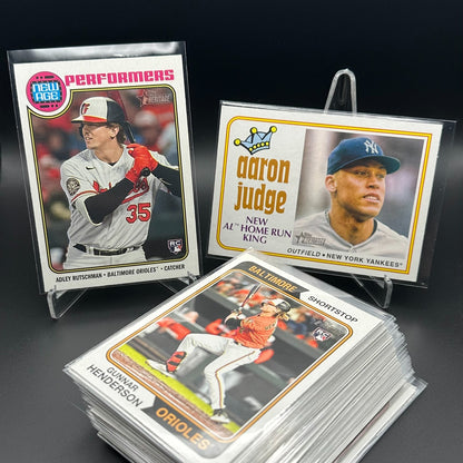 2023 Topps Heritage Baseball Rookies & Inserts ~ YOU PICK from the list!