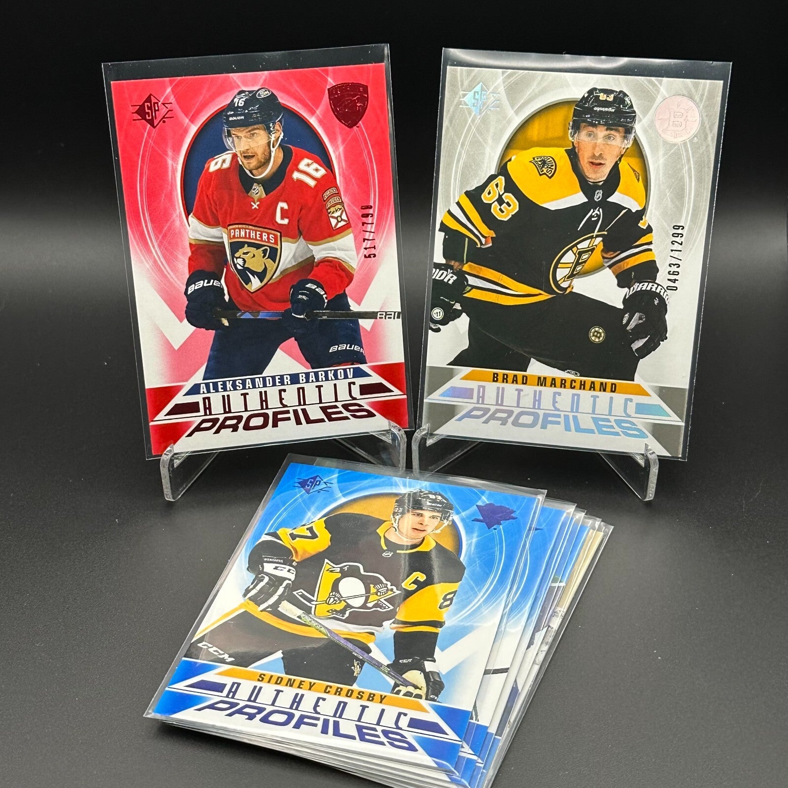 2020-21 UD SP Authentic AUTHENTIC PROFILES parallel & numbered ~ YOU PICK!