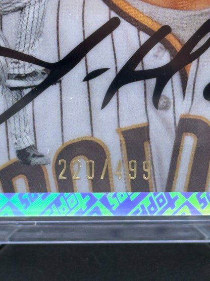 2023 Topps Chrome Platinum JOSH HADER #130 Topps Refractor /499