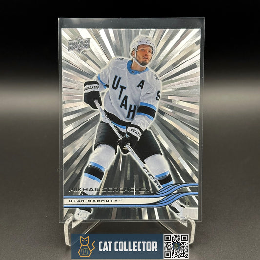 2025-26 UD Series 1 MIKHAIL SERGACHEV #171 Outburst - Utah Mammoth
