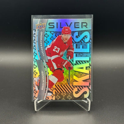 2024-25 UD Extended series LUCAS RAYMOND #SS-28 Silver Skates Detroit Red Wings