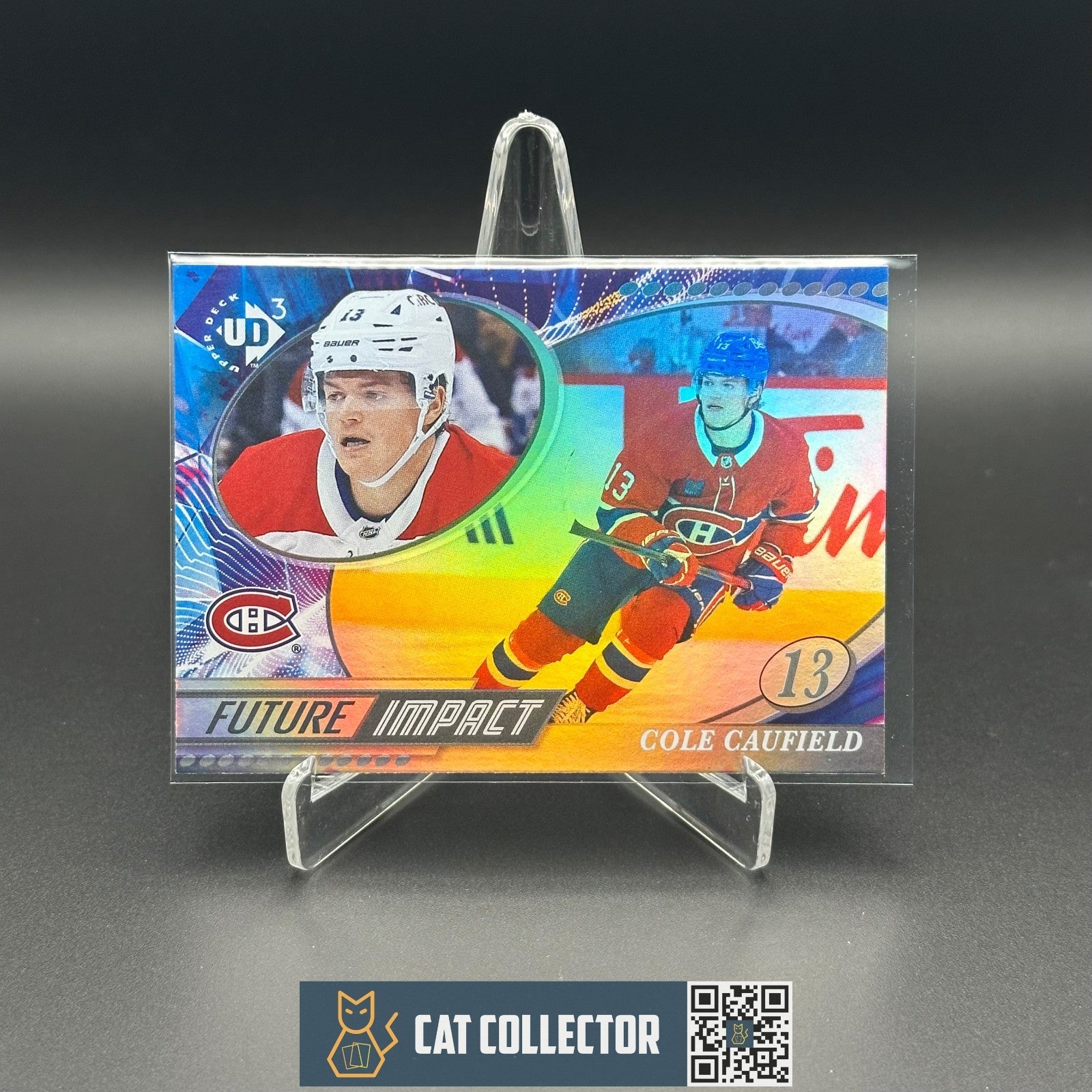 2024-25 UD Extended series COLE CAUFIELD #UD3-20 Future Impact