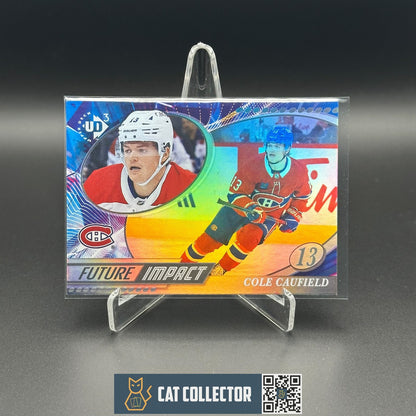 2024-25 UD Extended series COLE CAUFIELD #UD3-20 Future Impact