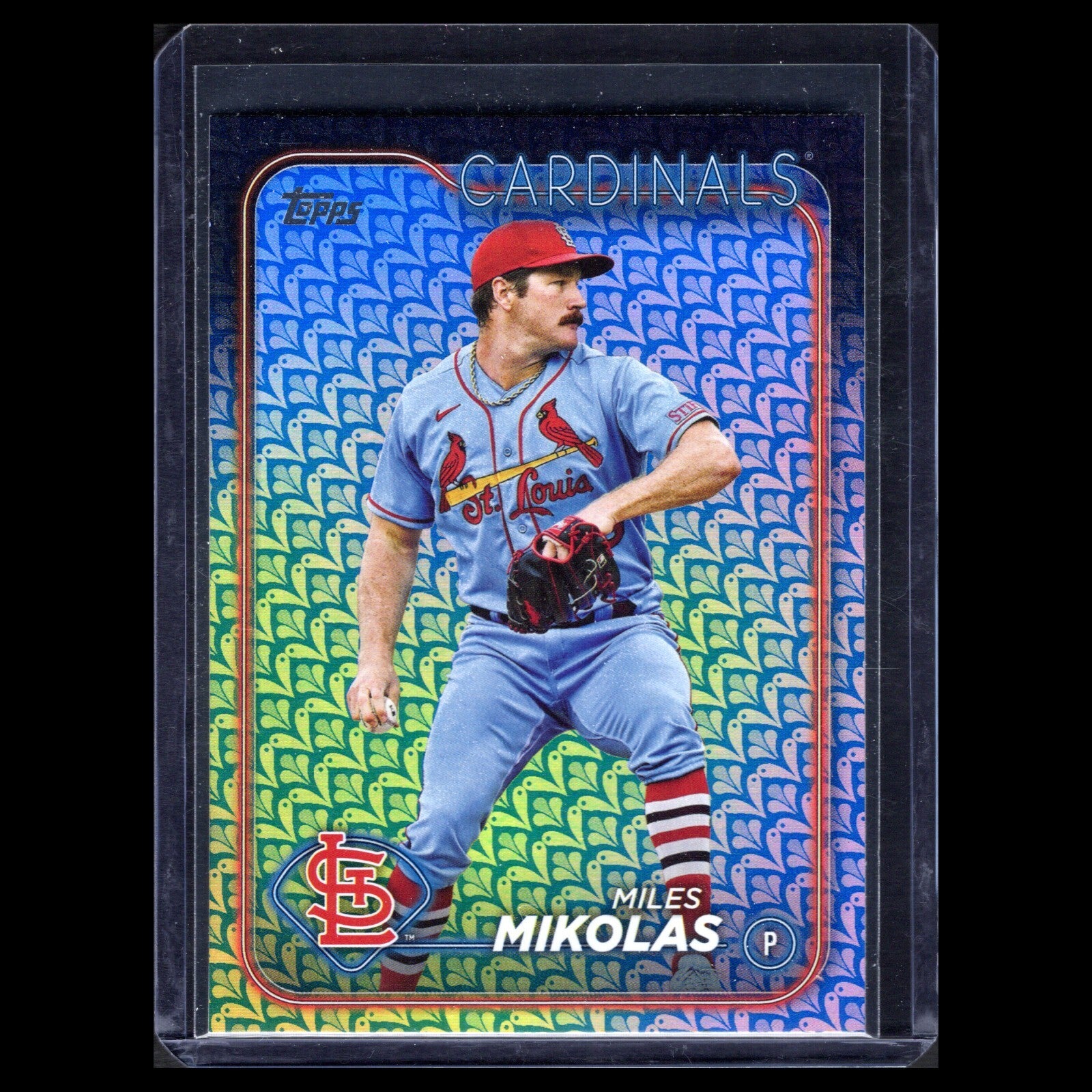 2024 Topps Series 1 MILES MIKOLAS #287 Easter Holiday Foil