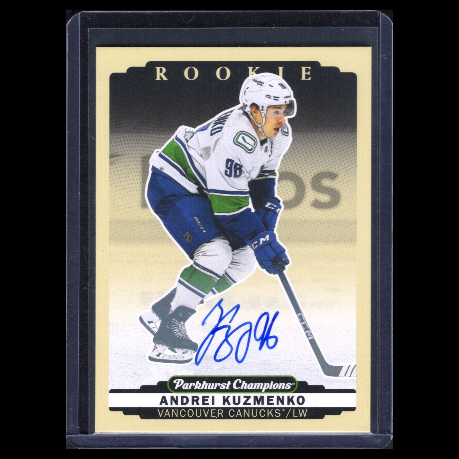 2022-23 UD Parkhurst Champions ANDREI KUZMENKO #305 Rookie RC AUTOGRAPH
