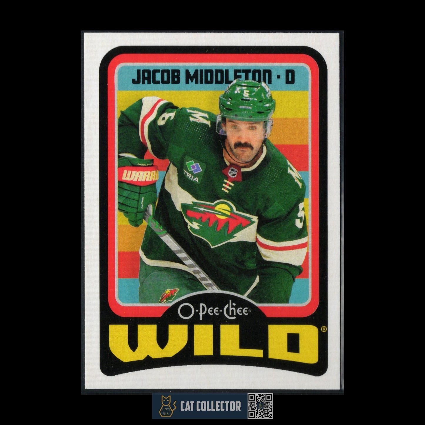 2024-25 O-Pee-Chee Hockey JACOB MIDDLETON #15 Retro - Minnesota Wild