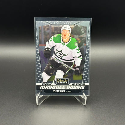 2024-25 O-Pee-Chee Platinum OSKAR BACKSTROM #283 Marquee Rookie RC