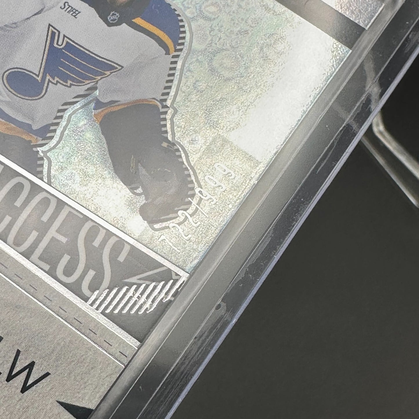 2023-24 UD Credentials HUGH MCGING #112 Debut Ticket Access 722/999 RC