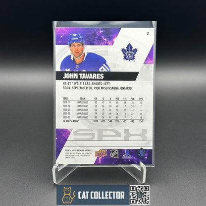 2023-24 UD SPx JOHN TAVARES #3 /299 Toronto Maple Leafs