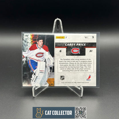 2011-12 Panini Score CAREY PRICE #9 Making An Entrance - Montreal Canadiens