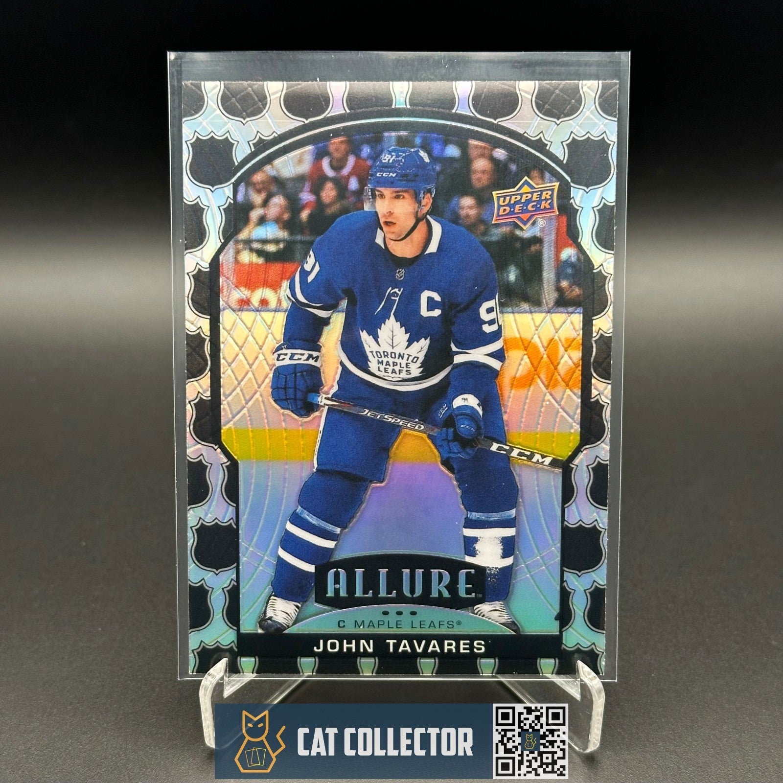 2020-21 UD Allure JOHN TAVARES #52 NHL 2005 Shield