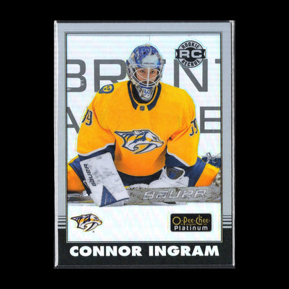 2020-21 O-Pee-Chee Platinum CONNOR INGRAM #R-97 Marquee rookie Retro Rainbow RC