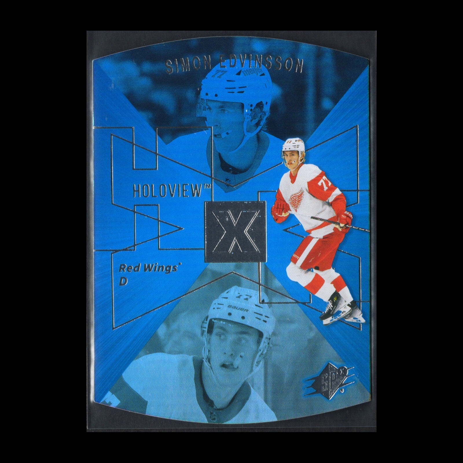 2023-24 UD Extended series SIMON EDVINSSON #SPX-24 1997-98 SPx Holoview Retro