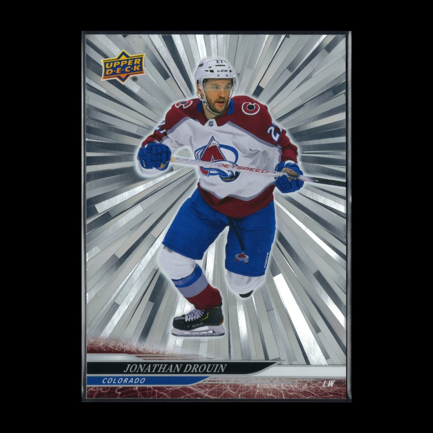 2024-25 UD Series 2 JONATHAN DROUIN #290 Outburst - Colorado Avalanche