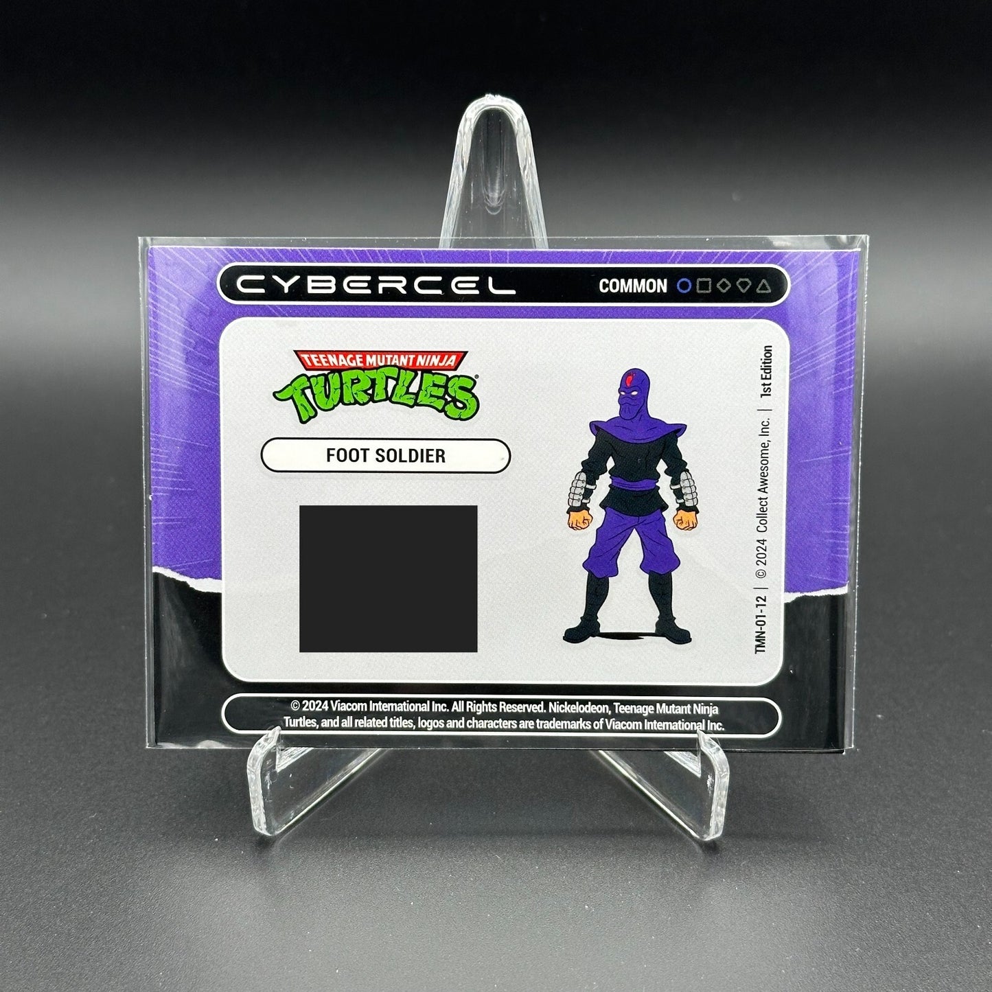 2024 FigPin Cybercel TMNT Series 1 FOOT SOLDIER #TMN-01-12 Common - UNSCANNED