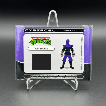 2024 FigPin Cybercel TMNT Series 1 FOOT SOLDIER #TMN-01-12 Common - UNSCANNED