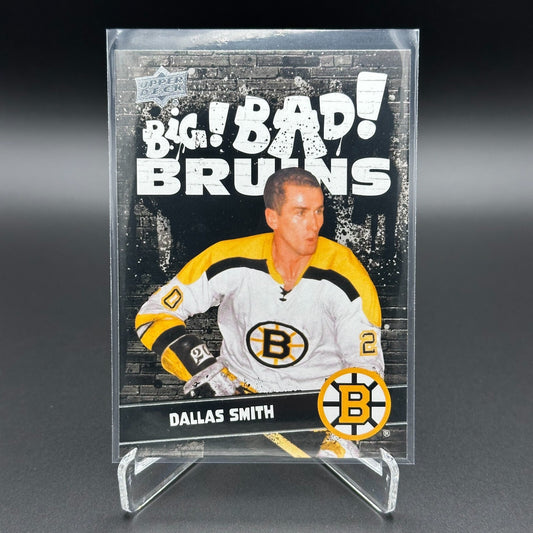 2023-24 UD Boston Bruins Centennial DALLAS SMITH #197 Big Bad Bruins