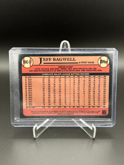 2024 Topps Chrome Series 1 JEFF BAGWELL #T89C-37 Silver Refractor