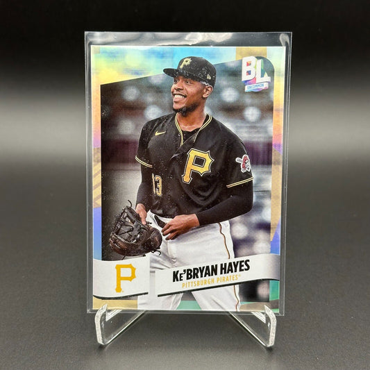 2024 Topps Big League KE'BRYAN HAYES #209 Rainbow foil - Pittsburgh Pirates