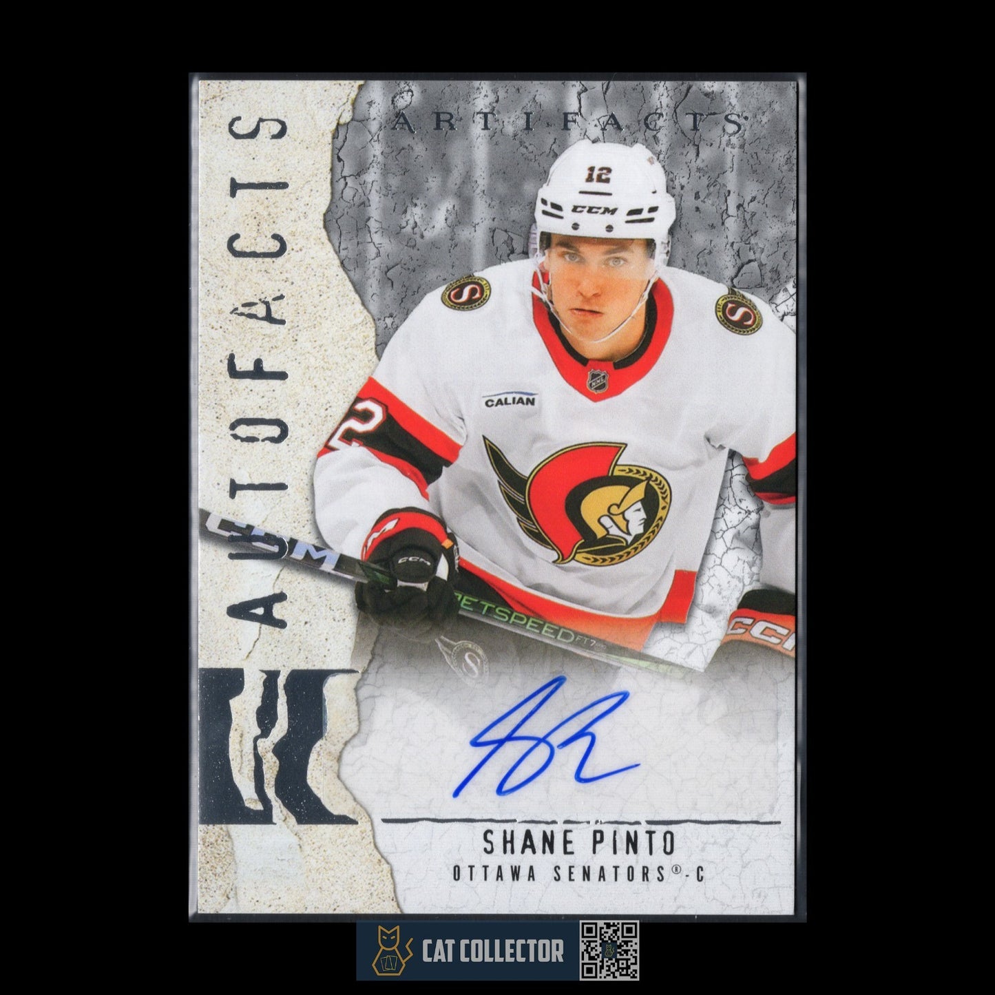 2025-26 UD Artifacts SHANE PINTO #AF-SP Autofacts Auto