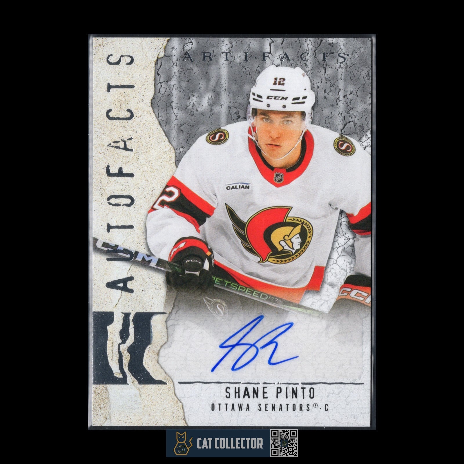 2025-26 UD Artifacts SHANE PINTO #AF-SP Autofacts Auto