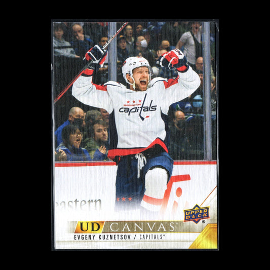 2022-23 UD Series 1 EVGENCY KUZNETSOV #C86 UD Canvas - Washington Capitals
