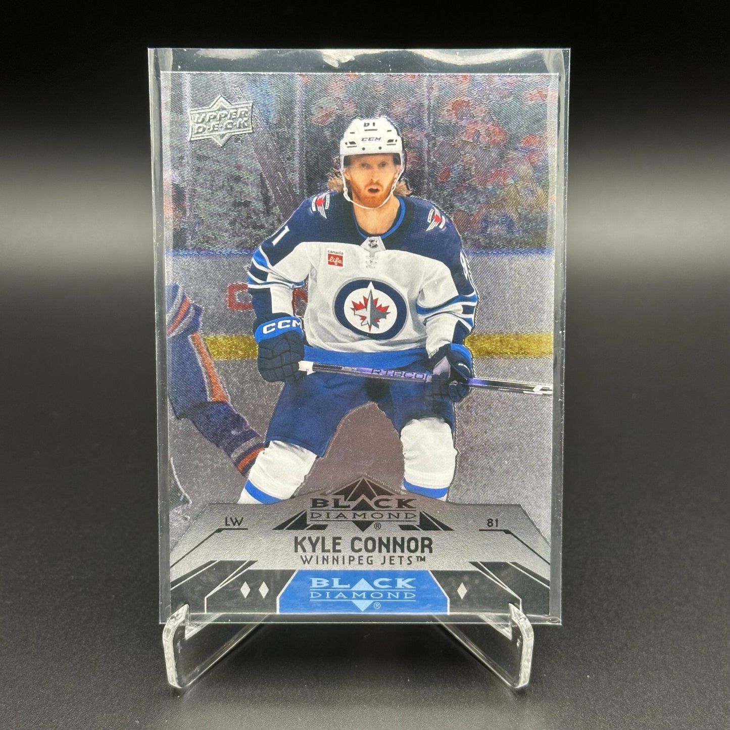 2023-24 UD Extended series KYLE CONNOR #BD-33 Black Diamond - Winnipeg Jets