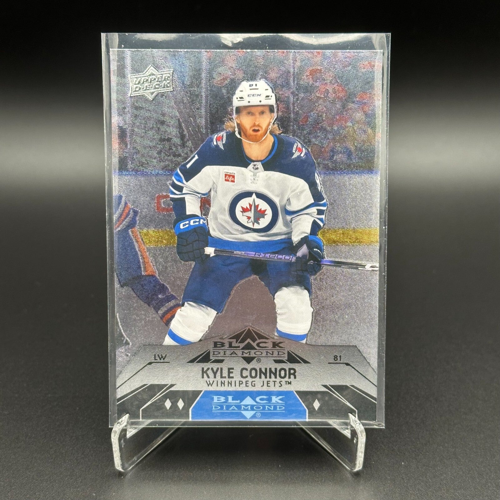 2023-24 UD Extended series KYLE CONNOR #BD-33 Black Diamond - Winnipeg Jets