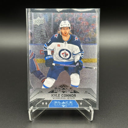 2023-24 UD Extended series KYLE CONNOR #BD-33 Black Diamond - Winnipeg Jets