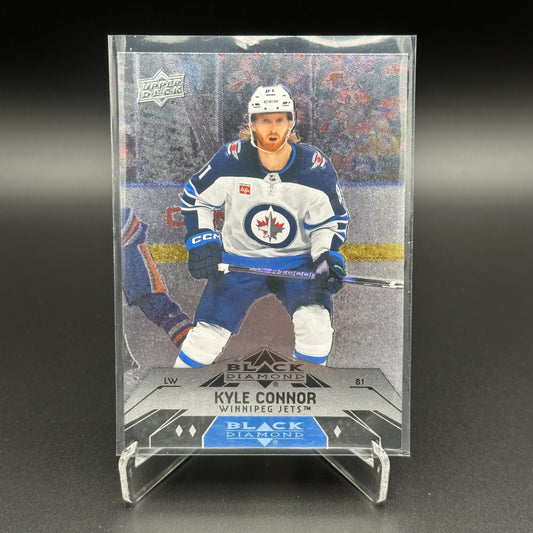 2023-24 UD Extended series KYLE CONNOR #BD-33 Black Diamond - Winnipeg Jets