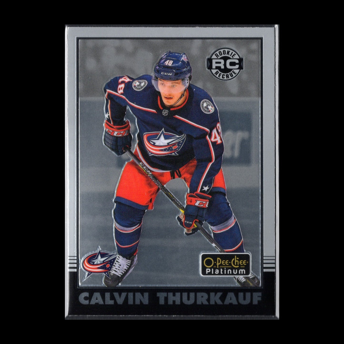 2020-21 O-Pee-Chee Platinum CALVIN THURKAUF #R-60 Marquee Rookie Retro RC