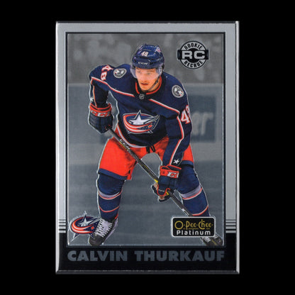 2020-21 O-Pee-Chee Platinum CALVIN THURKAUF #R-60 Marquee Rookie Retro RC