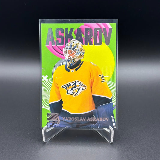 2023-24 SkyBox Metal Universe YAROSLAV ASKAROV #45 Z-Force