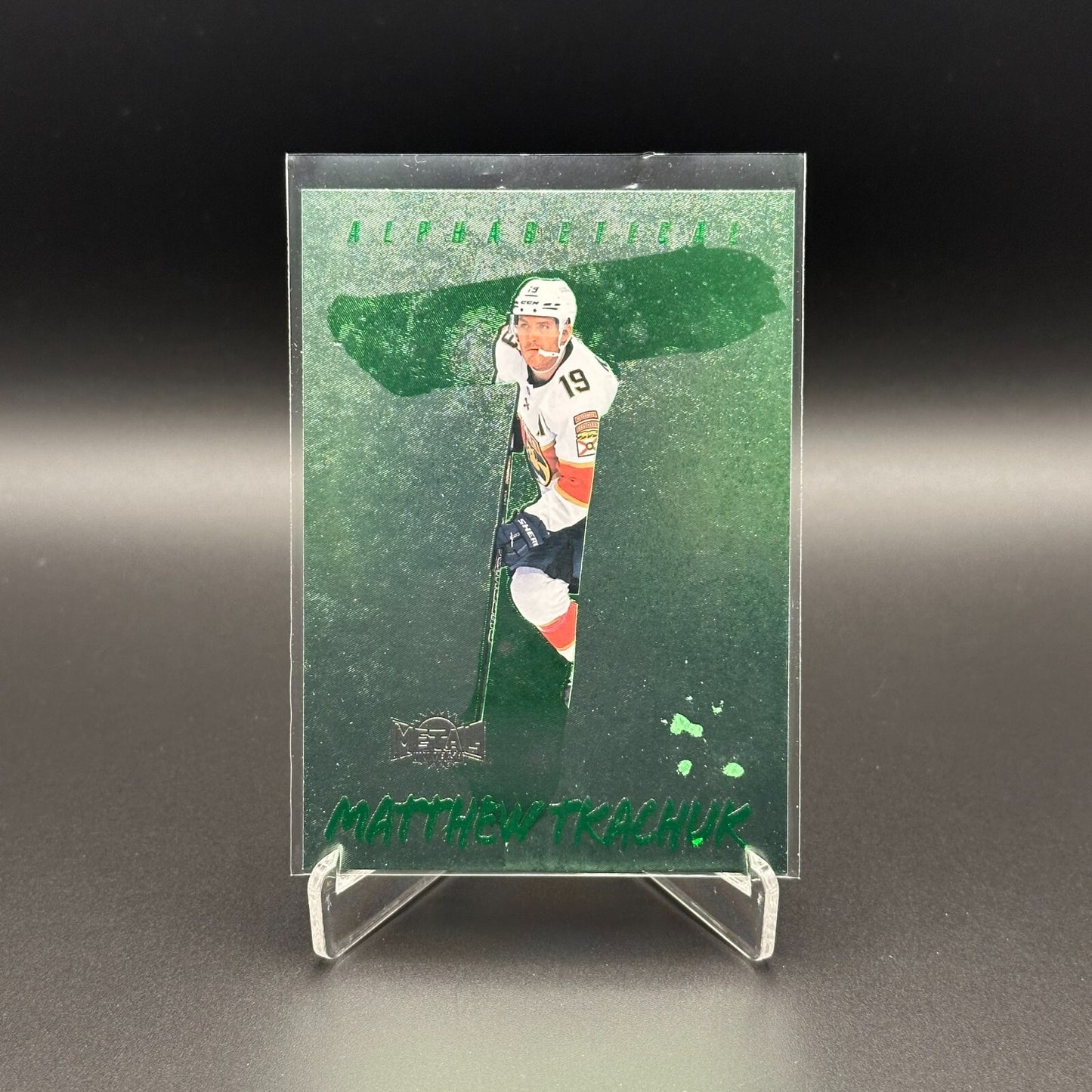 2024-25 SkyBox Metal Universe MATTHEW TKACHUK #A-20 Alphabetical