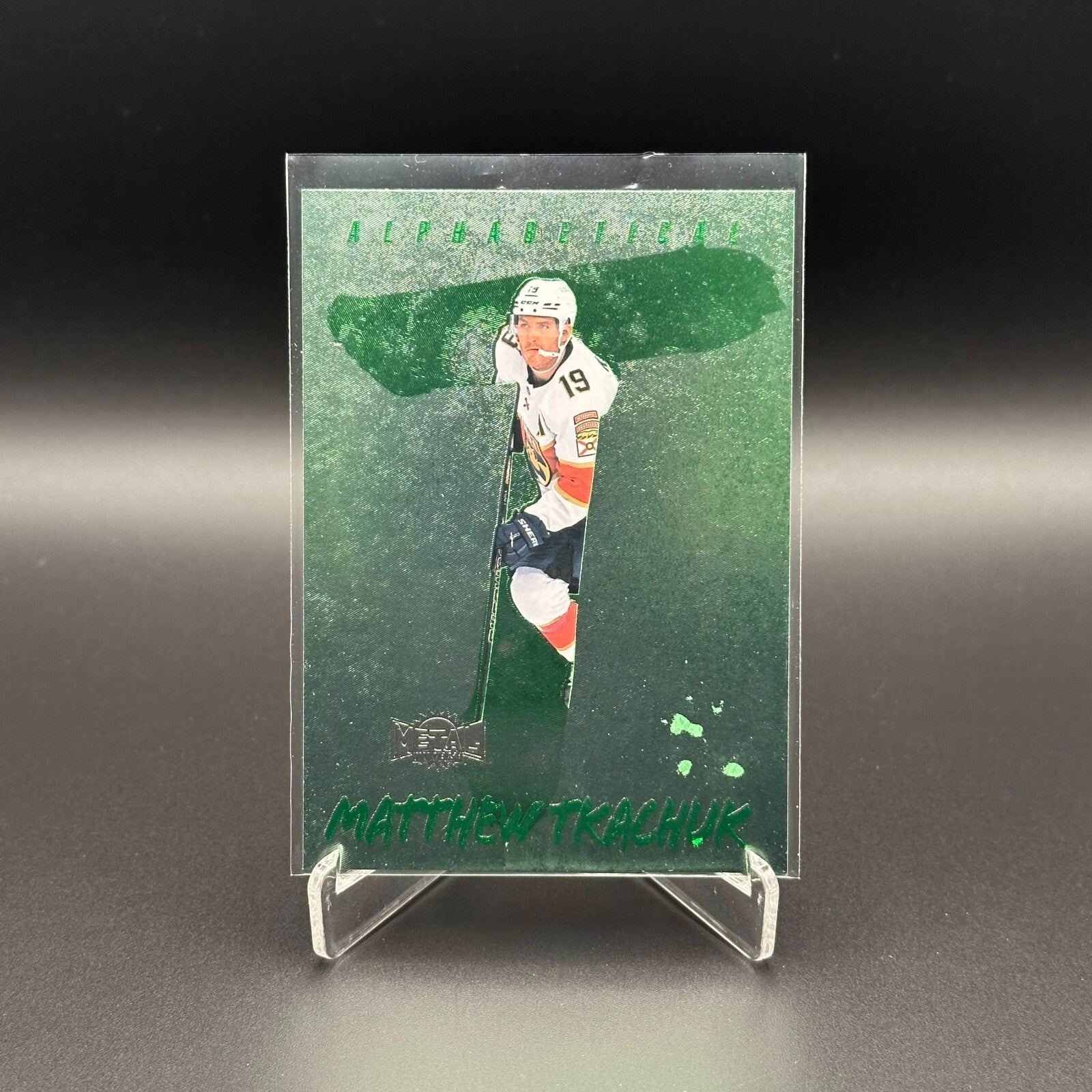 2024-25 SkyBox Metal Universe MATTHEW TKACHUK #A-20 Alphabetical