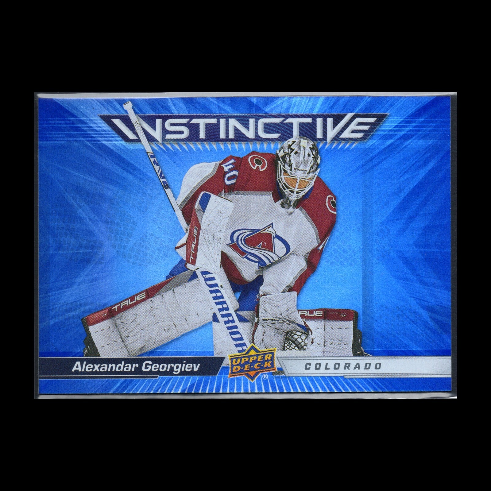 2023-24 UD Series 2 ALEXANDAR GEORGIEV #IN-9 Instinctive - Colorado Avalanche