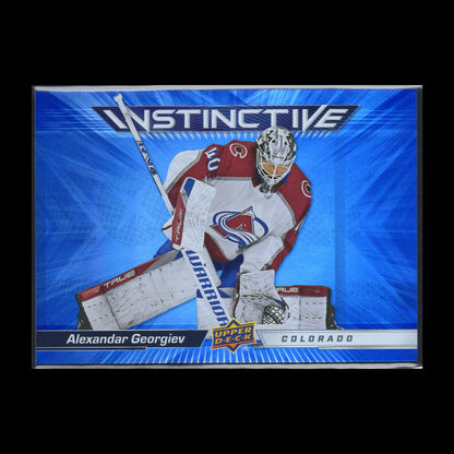 2023-24 UD Series 2 ALEXANDAR GEORGIEV #IN-9 Instinctive - Colorado Avalanche