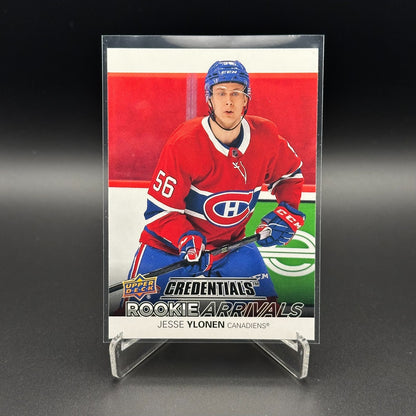 2021-22 Upper Deck Credentials ROOKIE ARRIVALS inserts ~ YOU PICK from the list!