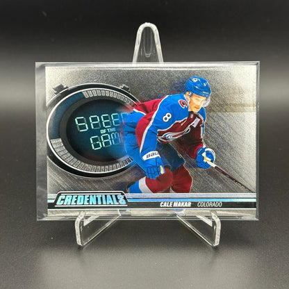 2023-24 Upper Deck Credentials Speed of the Game Inserts ~ YOU PICK from list!